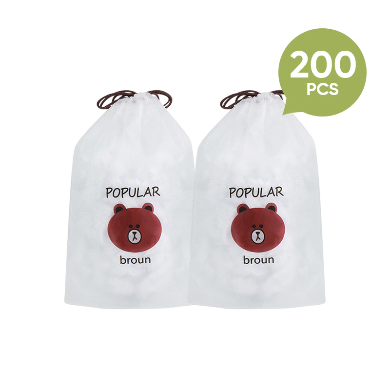 Engangs plastfolie dekning (100 STK/ 1 SET) | Skanto