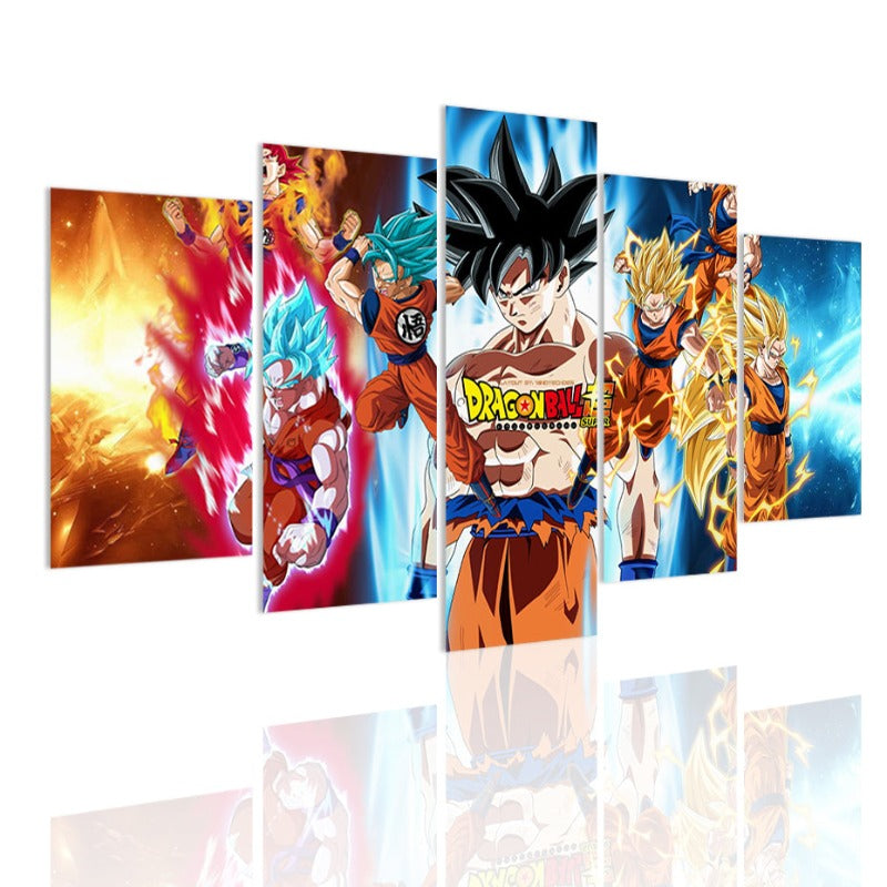 Super Dragon Ball Z - Lerretsbilde