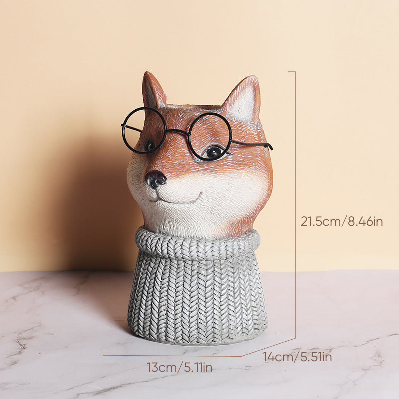 Resin Animal Flower Pot | Skanto
