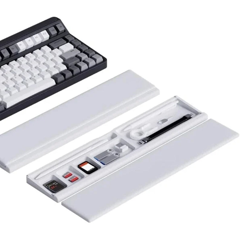 Skanto | Tastatur håndleddstøtte med skrivebords skilleboks