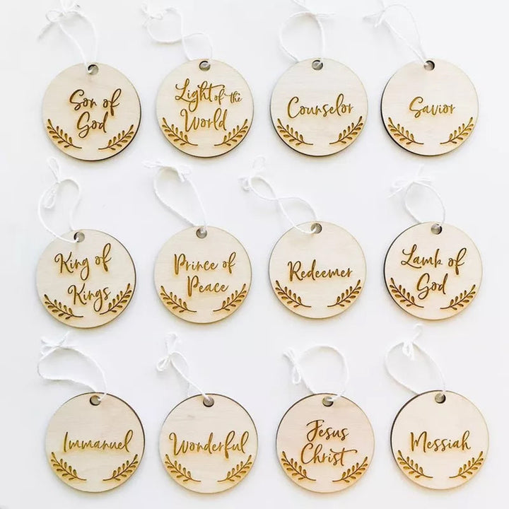 Skanto | Navn på Jesus Kristus Ornamenter
