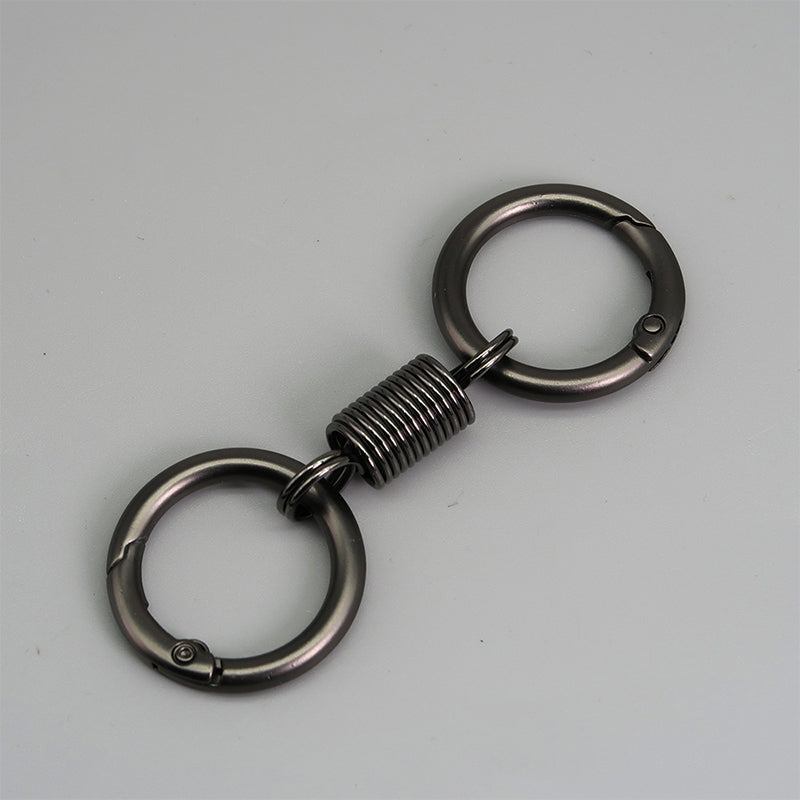Skanto | Nordic Retro Våren Dobbel Ring Nøkkelring