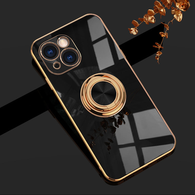 Skanto | Belagt Etui med Ring for iPhone