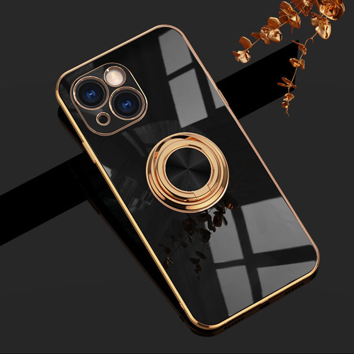 Skanto | Belagt Etui med Ring for iPhone