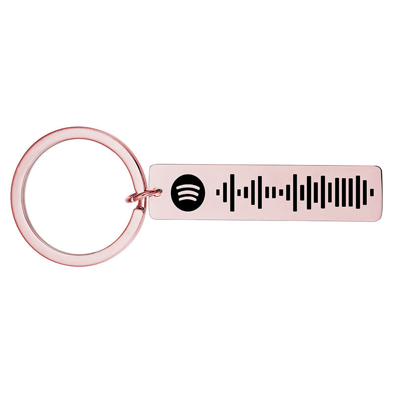 Skanto | Music Code Plaque Nøkkelring