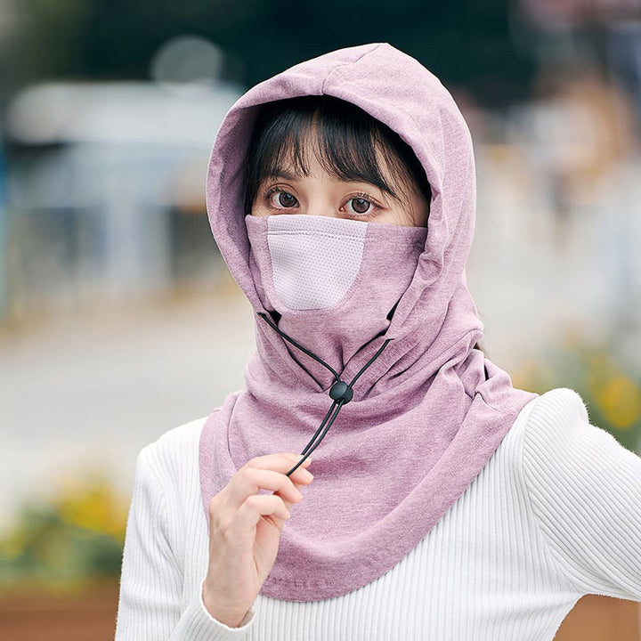 Skanto | Hetesyn maske med nakkvarme for sykling