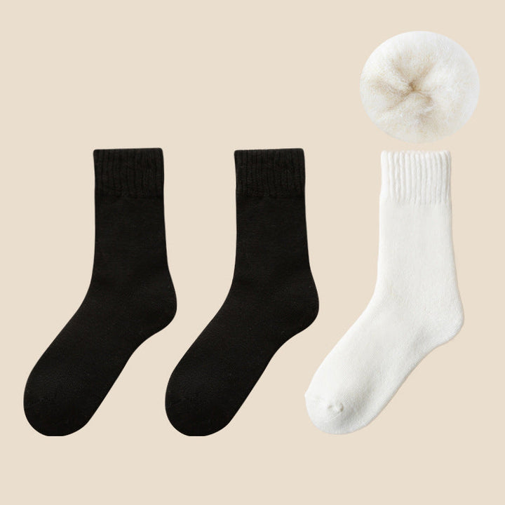 Skanto | Cozy Unisex Vinter Termiske Sokker laget av Fløyel
