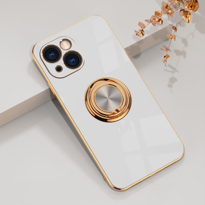 Skanto | Belagt Etui med Ring for iPhone