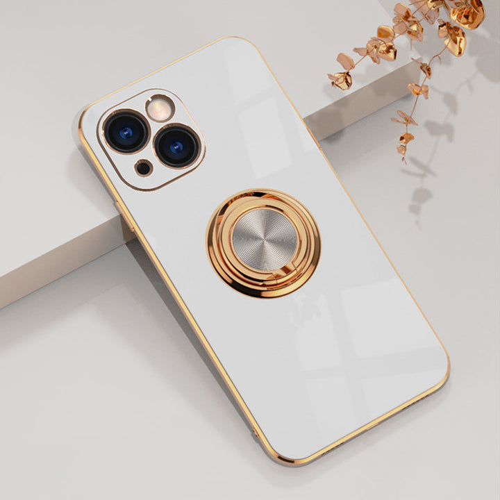 Skanto | Belagt Etui med Ring for iPhone