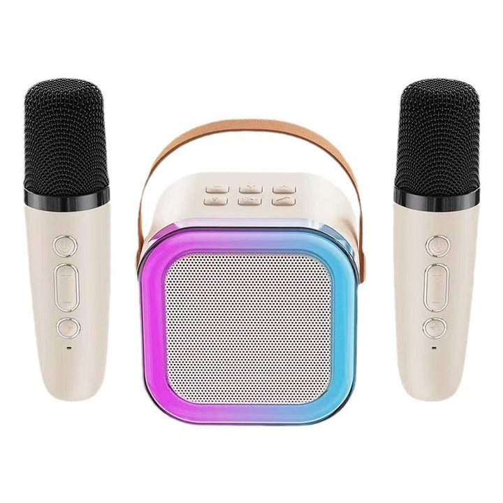 Skanto | Mini Karaoke Maskin med Trådløse Mikrofoner