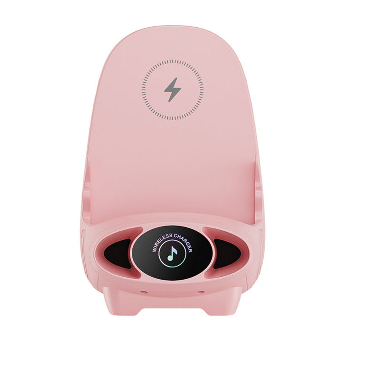 Skanto | FlexCharge Stol – Trådløs Hurtiglader & Telefonholder i Stolform