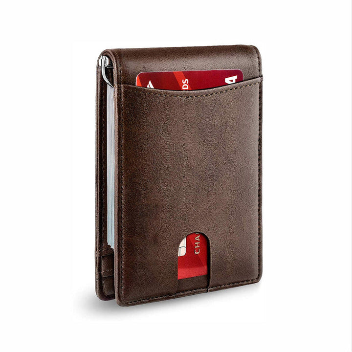 Skanto | Ekte Lær Ant tyveri Swipe Kortholder