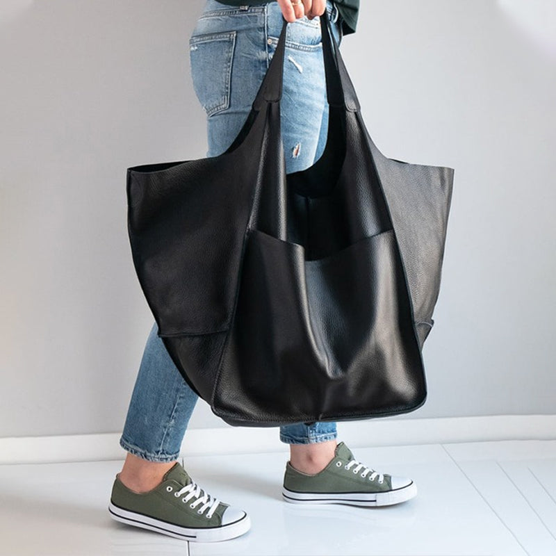 Skanto | Oversized skinn helgevotter til kvinner