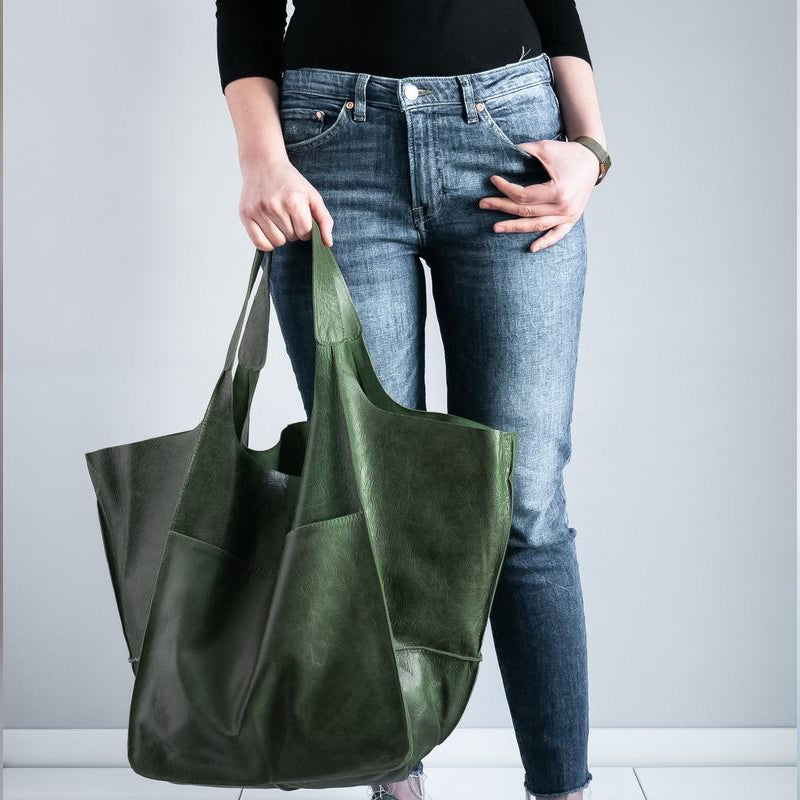 Skanto | Oversized skinn helgevotter til kvinner