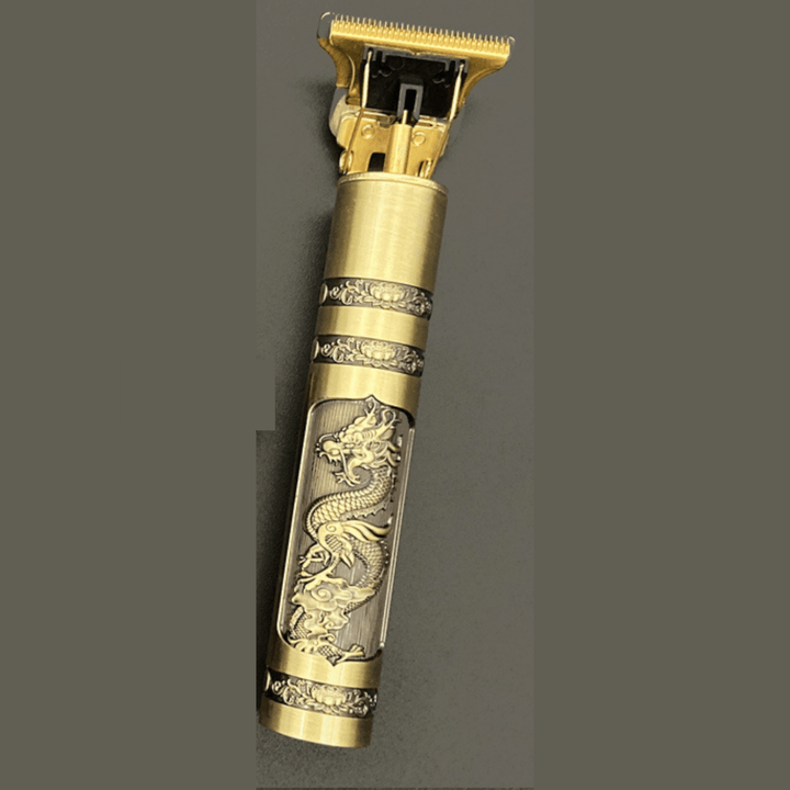 Skanto | Skulltrim – Vintage Oppladbar Skjeggtrimmer for Presise Resultater