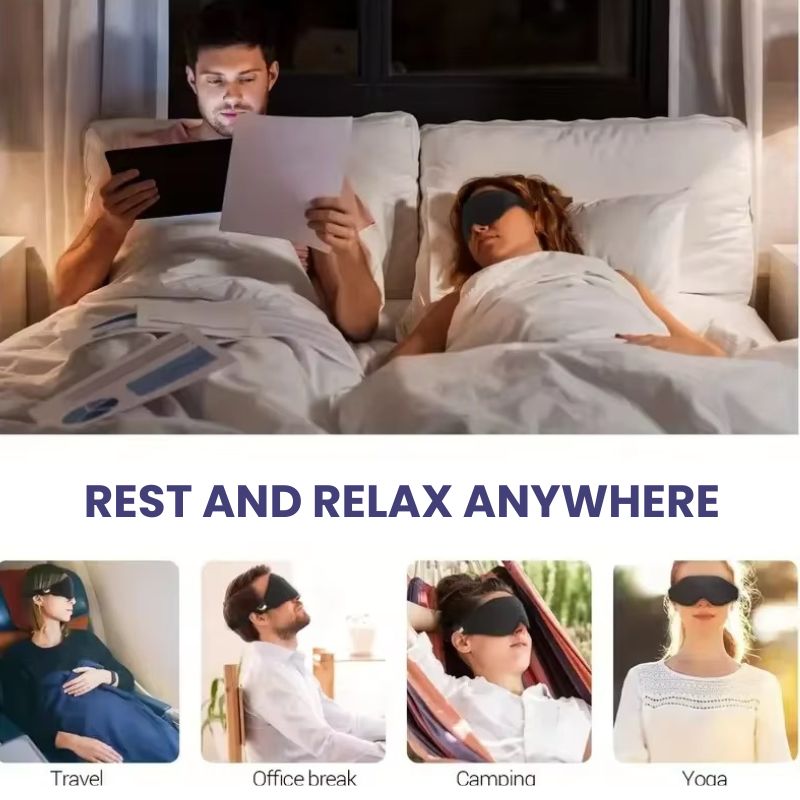 Skanto | 3D Blackout Søvnmaske