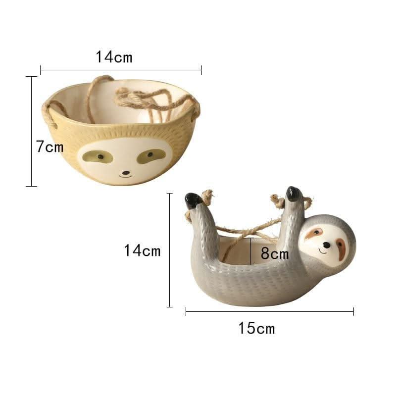 Skanto | LUMA – Stilig Hengende Sloth Vase for Dine Rom