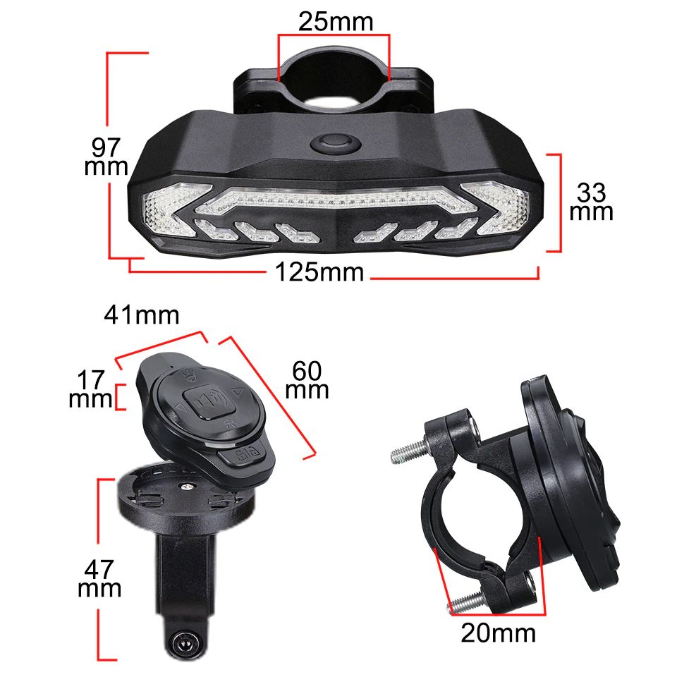Frendorf | Smart Baklys Alarm - BikeGuard™