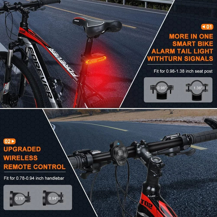Frendorf | Smart Baklys Alarm - BikeGuard™