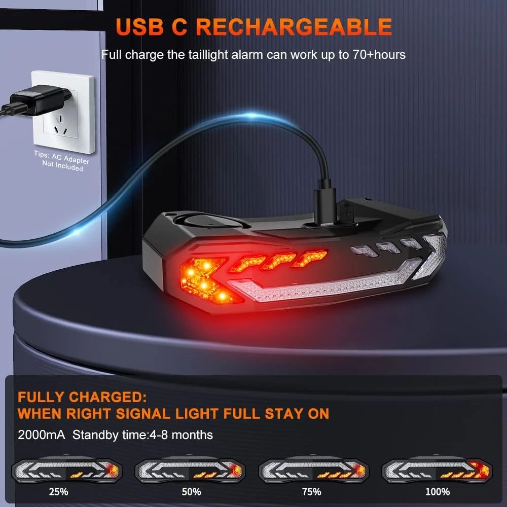 Frendorf | Smart Baklys Alarm - BikeGuard™