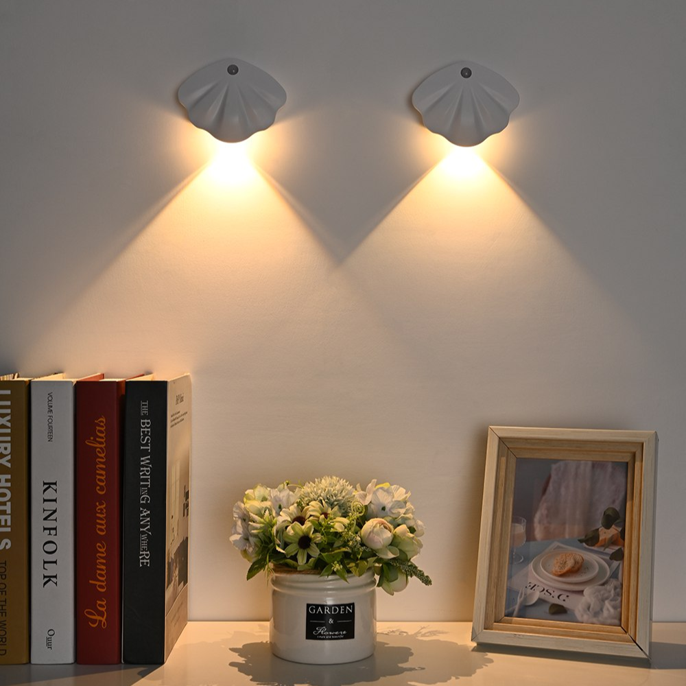 Skanto | Smart Shell Bevegelsessensor Lampe - LumiMotion
