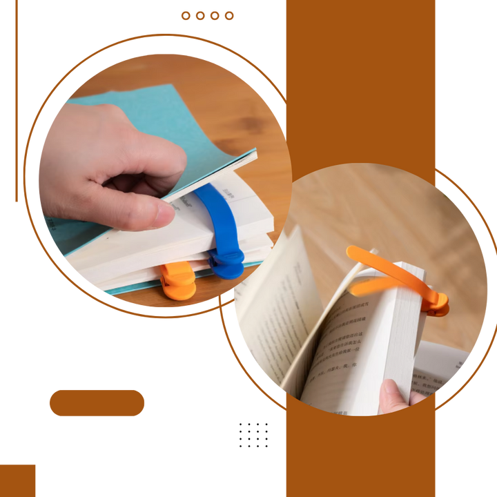Smart Silicone Bookmarks