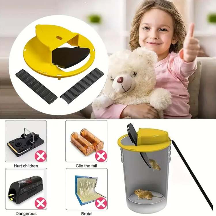 Musfelle Multi-Fangst med Automatisk Vippe Mekanisme | Skanto