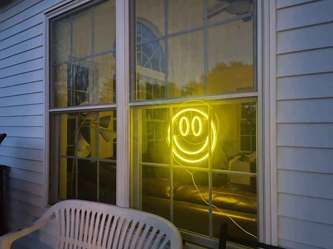 Skanto | Smil Ansikt Neon Skilt