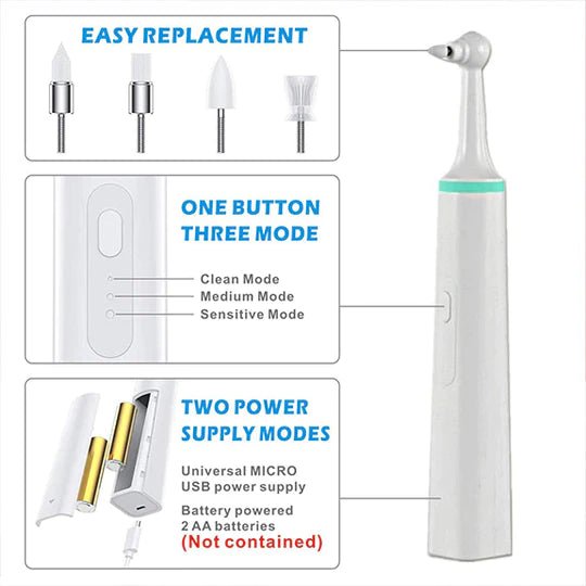 Skanto | SMILEPRO – Sonic tannrens med ultralydteknologi for dyp munnhygiene