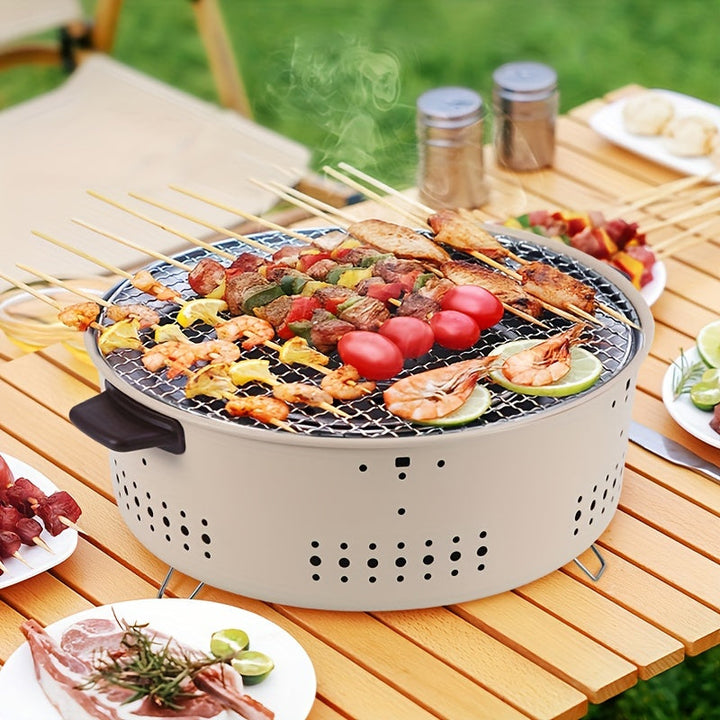 Skanto | Røykfri Bærbar Elektrisk Grill - SmokeLessGrill