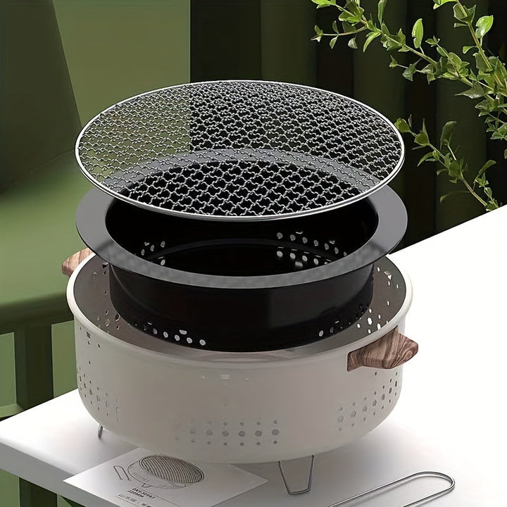 Skanto | Røykfri Bærbar Elektrisk Grill - SmokeLessGrill