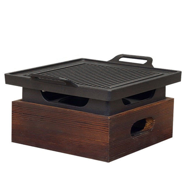 Røykfri Bærbar Grill Kull Husstand Non-stick BBQ | Skanto