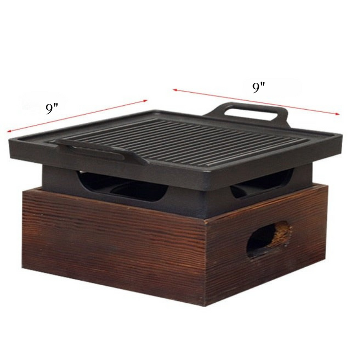 Røykfri Bærbar Grill Kull Husstand Non-stick BBQ | Skanto
