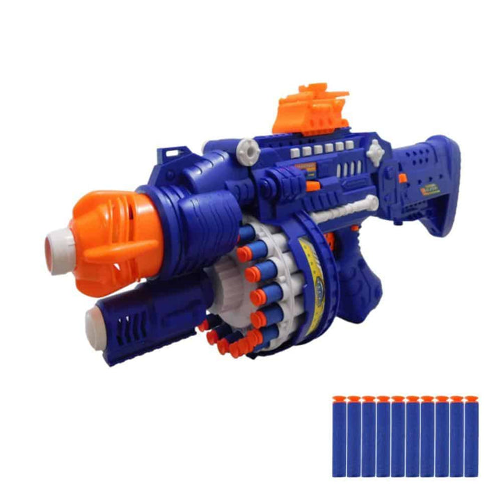 Fuldautomatisk myk kulepistol inkl. 40 piler/darter | Skanto