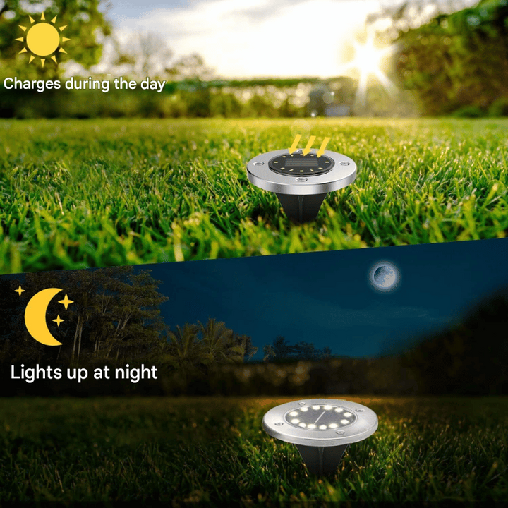 Skanto | Solar Bakke Spot Lys for Utendørs – SunHalo