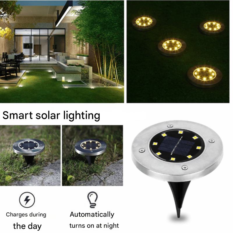 Skanto | Solar Bakke Spot Lys for Utendørs – SunHalo