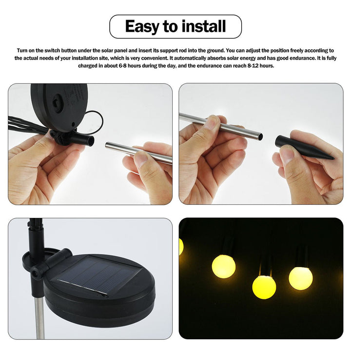Skanto | Solar LED Lys Landskapslys