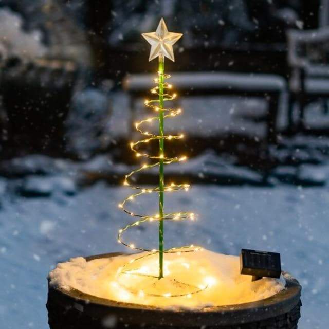Skanto | Solenergidrevet metall juletrepynt