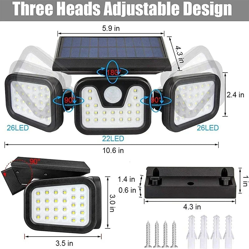 Frendorf | Solenergidrevet Vegglampe - EcoBright