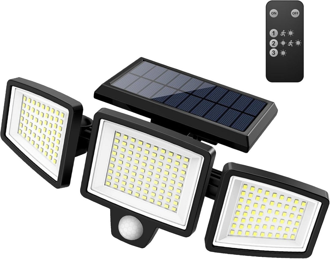 Skanto | SOLARGUARD – Solarsikkerhetslys med bevegelsessensor og fjernkontroll