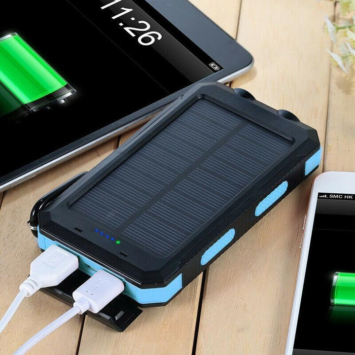 Skanto | SOLARVAULT – Vanntett solenergi bank med 500000mAh for utendørs eventyr