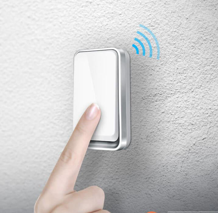 Skanto | Trådløs Smart Dørklokke – Batterifri, Vanntett & Energisparende Utendørs Dørklokke