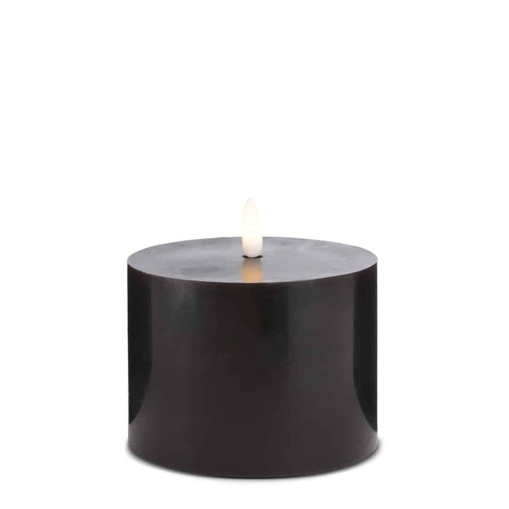 LED lysestake (1 stk) med realistisk 3D flamme 10 x 10 cm | Skanto
