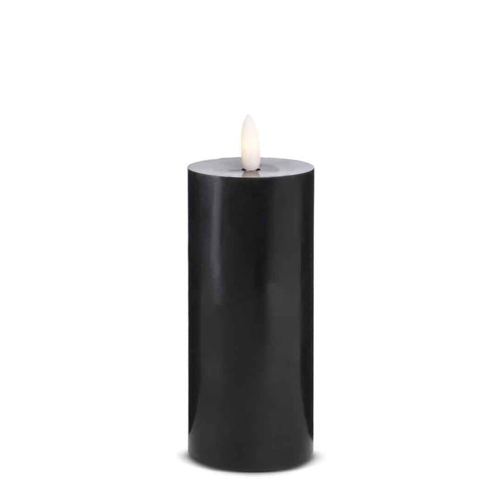 LED Stearinlys (1 stk) med realistisk 3D flamme 5 x 15 cm | Skanto