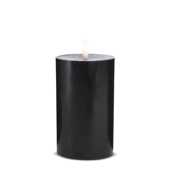 LED Stearinlys (1 stk) med realistisk 3D flamme 5 x 15 cm | Skanto
