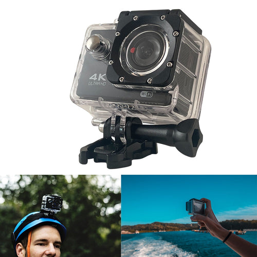 Actionkamera med vanntett etui - 4K - 16.0 Mega Pixel | Skanto