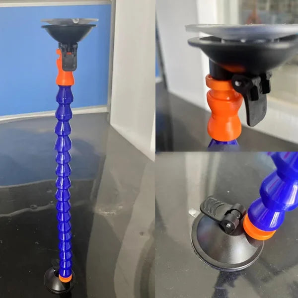 Dimple pleiesett med fleksibel arm og sugekopp | Skanto