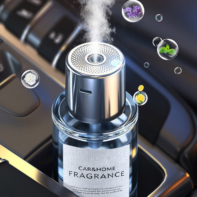 Skanto | Smart Ultrasonisk Spray Luftrenser til Bilen - 5 Trinn Justering og Automatisk På/Av