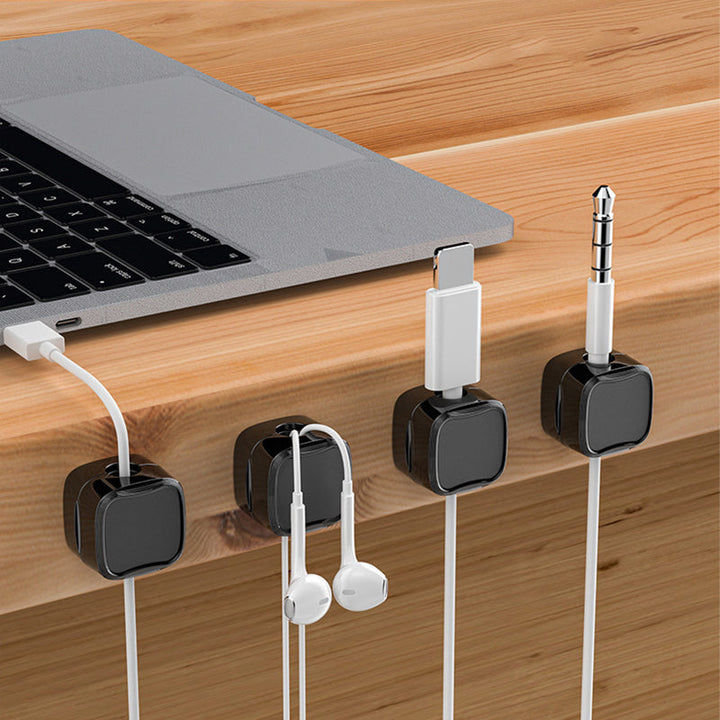 Skanto | Magnetisk kabelklemmeholder - sett med 6 stk.