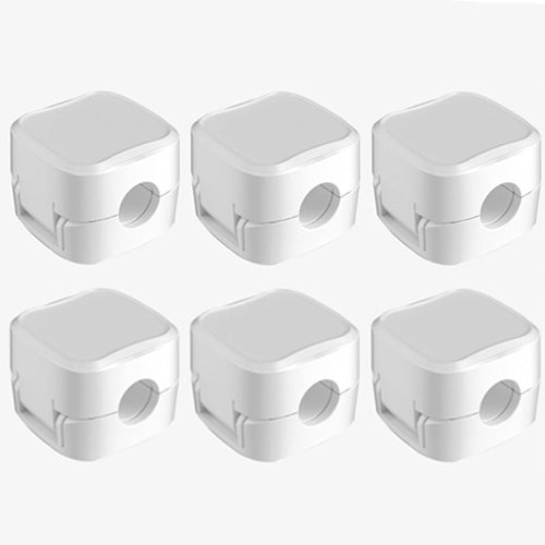 Skanto | Magnetisk kabelklemmeholder - sett med 6 stk.